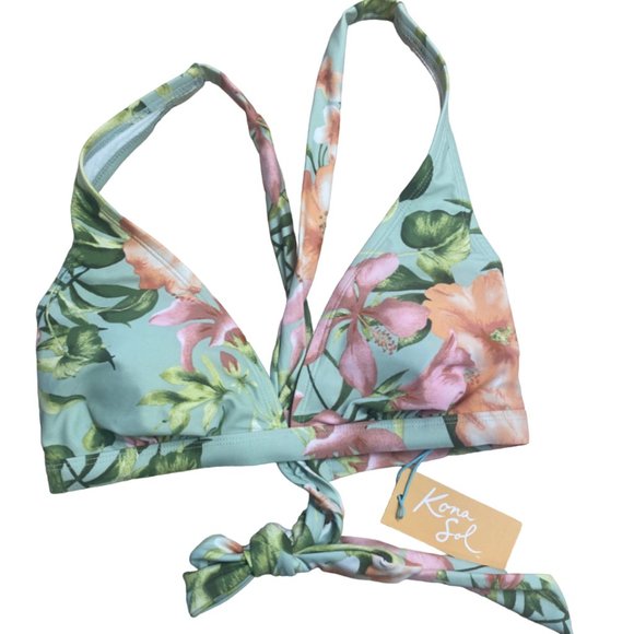 Kona Sol Halter Bikini top - Picture 1 of 3